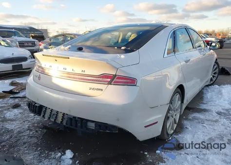 2016 Lincoln Mkz from USA, damaged, VIN 3LN6L2J99GR607661